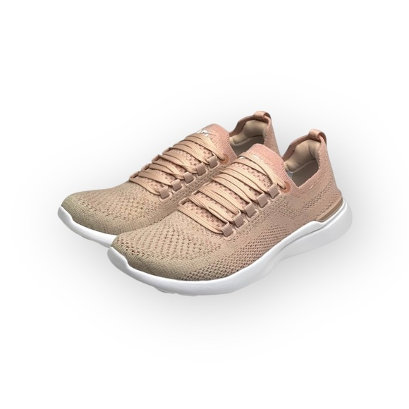 VHTF: new Lululemon x APL ॐ Techloom Breeze Knit Sneaker ॐ Rose Gold Dust ॐ 5.5M - Picture 8 of 16